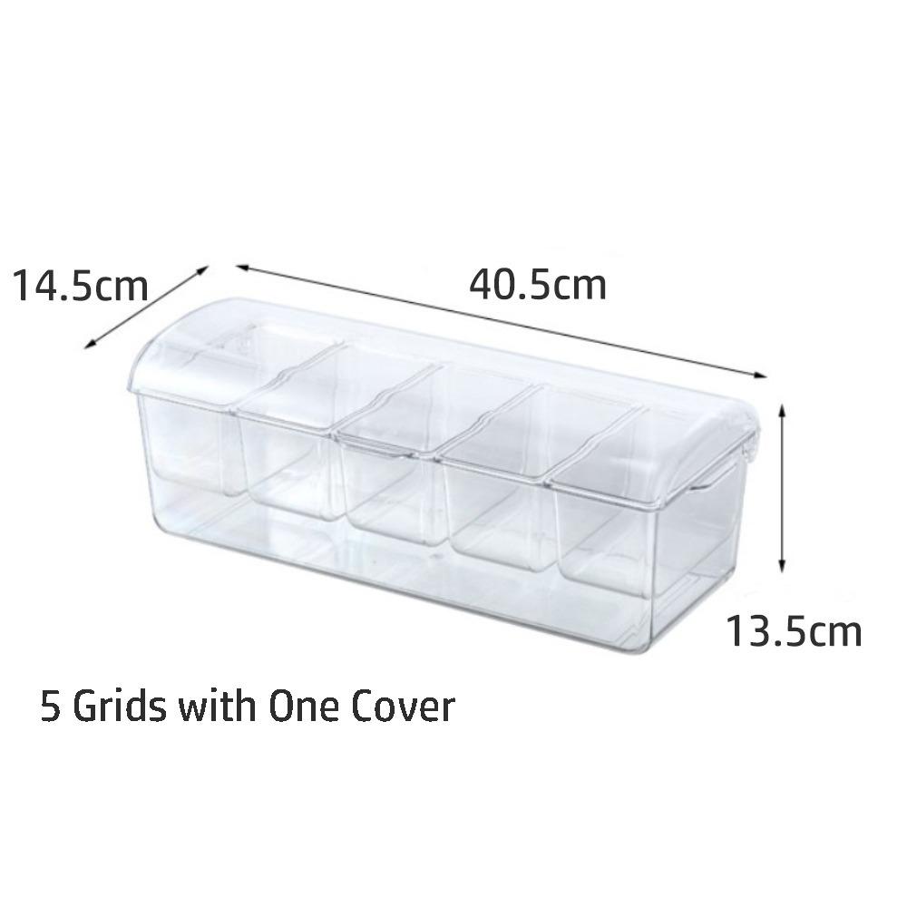 Detachable Fresh Iced Box Transparent Fridge Fruit Box Chilled Fruit Fresh-keeping Box
