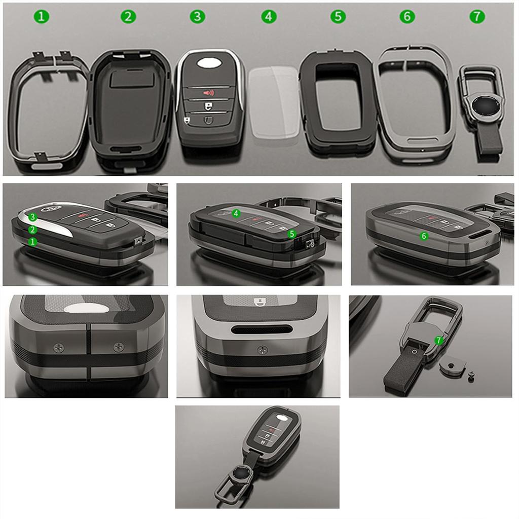 MailiMy Car Key Case, Suitable for RAV4, Car Key Holder, Card Key Cover, Easy