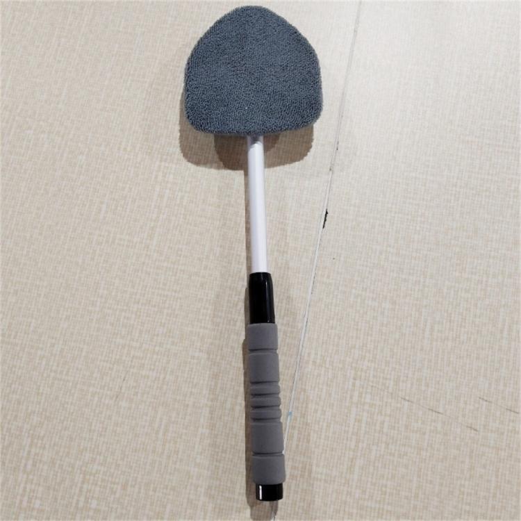 Windshield Cleaning Set Features Telescoping Rod And 6 Washable Microfiber Cleaning Pad