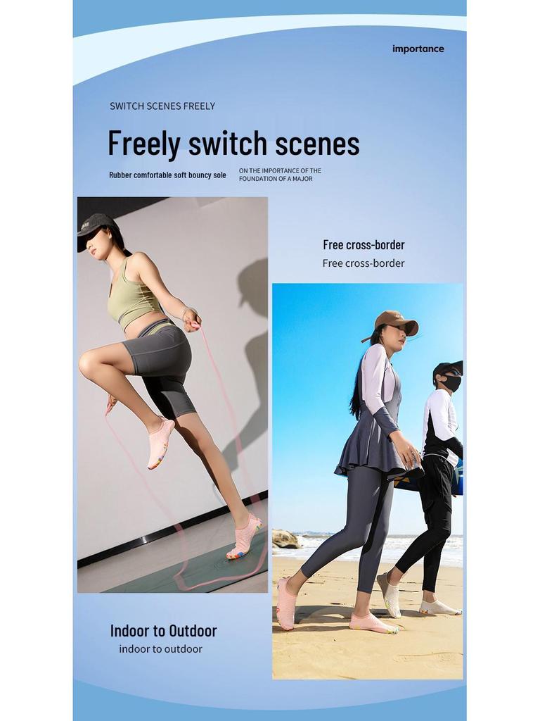 Five-Finger Water & Beach Shoes for Swimming, Yoga, and Running