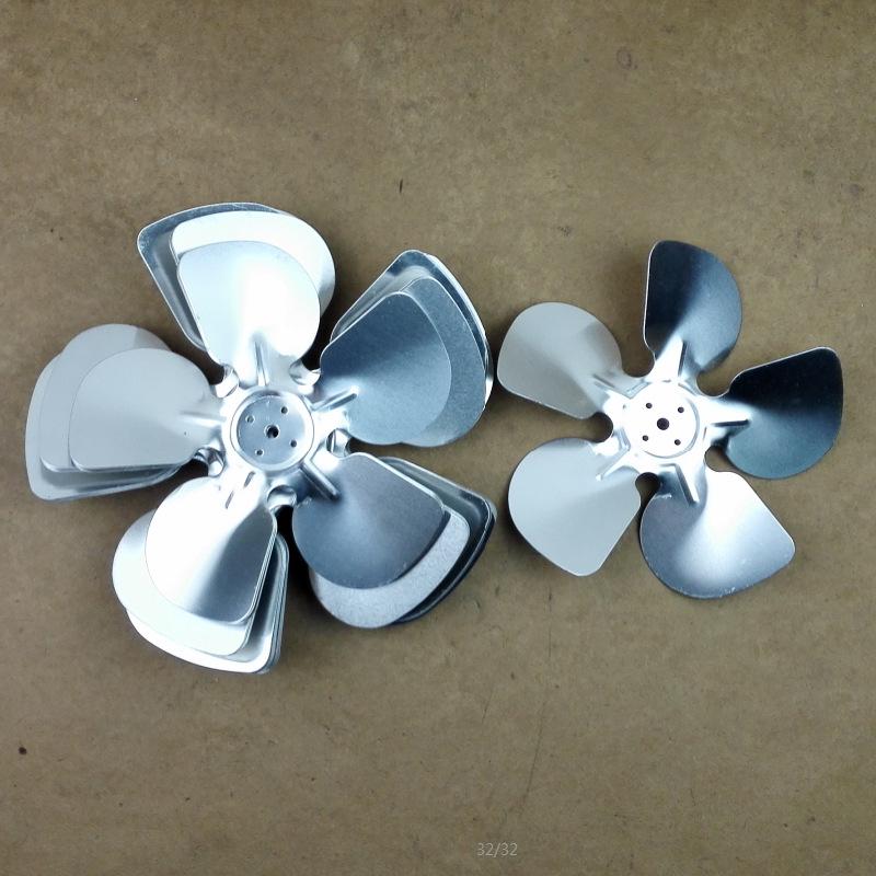 

Aluminum Alloy Fridge Motor Fan Cover with Heat Dissipation and Maple Leaf Blade Design, 123x570mm Axial Fan Mesh. 170MM Maple Leaf