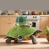 Soft Knitted Turtles Clothing Funny Design Comfortable Wear Small Pet Costume for Parties and Outdoor Event Gathering