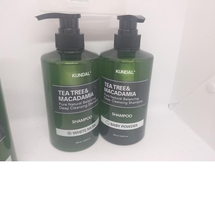 

KUNDAL Tea Tree Shampoo for Oily Skin Baby Powder 50mlx1+ White Musk 500mlx1 (44256776)