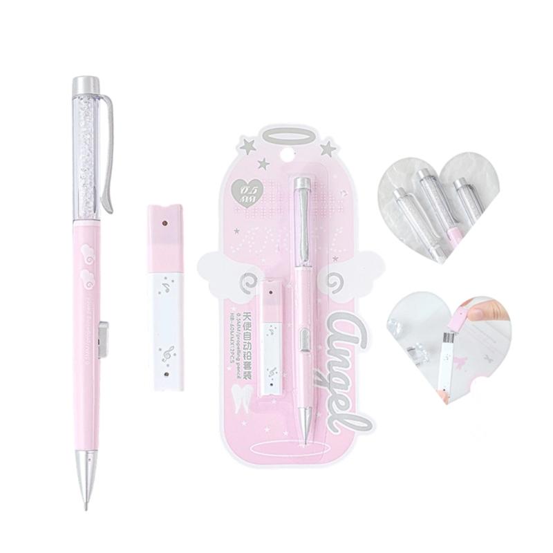 Automatic Writing Pencil Mechanical Pencil with 0.5mm Refills For Technical Drawing And Daily Note Taking Sketching