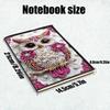 Diamond Painting Diary Book 50 Pages Crystal Notepad Sketchbook A5 Size 5D DIY Diamond Art Painting Notebook Kit