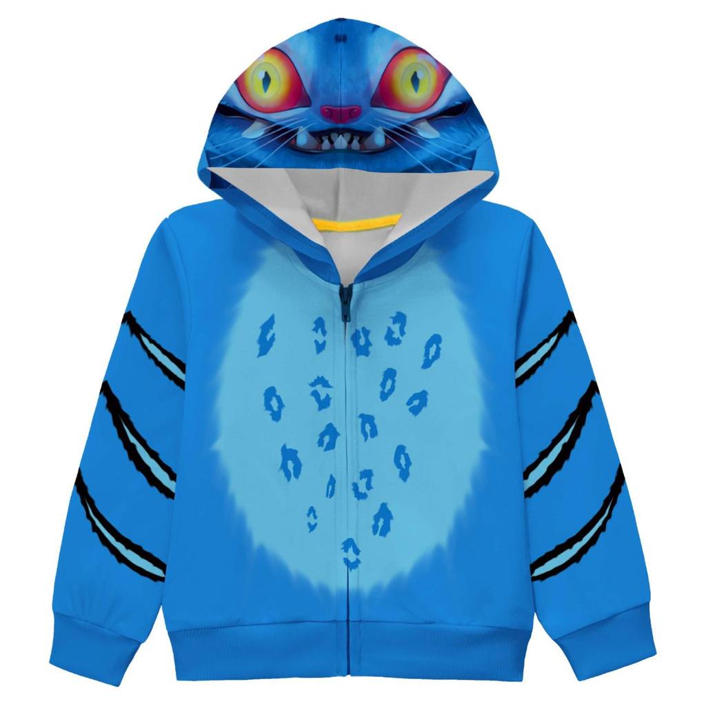 Clothing Sets Kids Unisex Jacket Zip Hooded Jacket Set