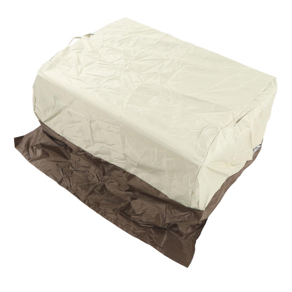 BBQ Grill Cover Waterproof Oxford Cloth Outdoor Rainproof Dustproof Sunproof Built in Grill Top Cover Grill Cover