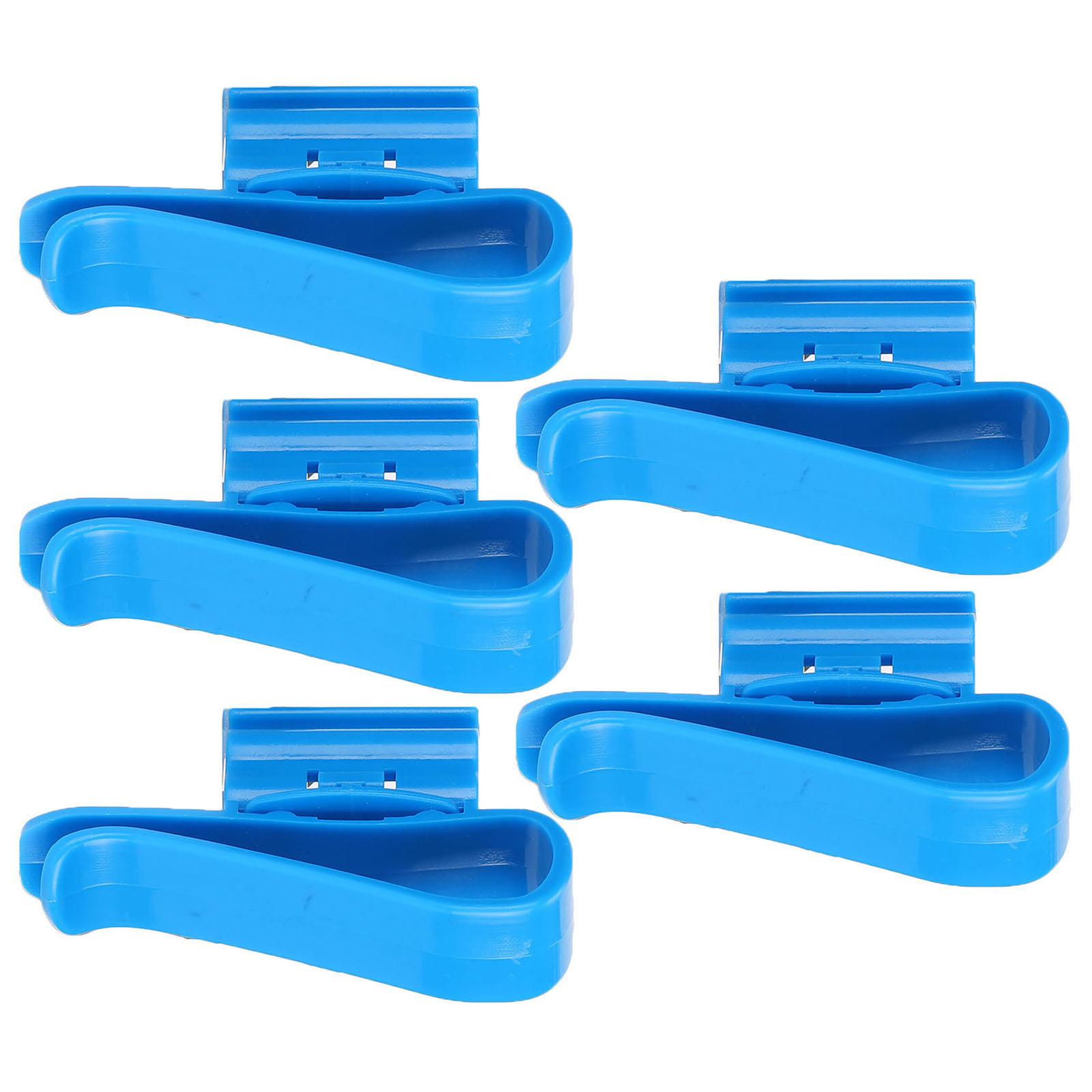 

5Pcs Set Aquarium Fish Tank Water Pipe Fixing Clip Water Change Tool Holder Clip Clamp синий