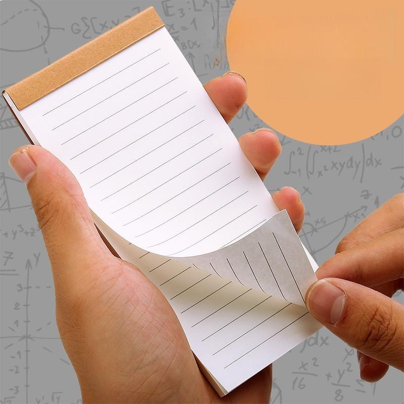 1pcs Simple Horizontal Grid Small Notepad Portable Creative Office Memo Pad Multi-functional Daily Planner Schedule Task List