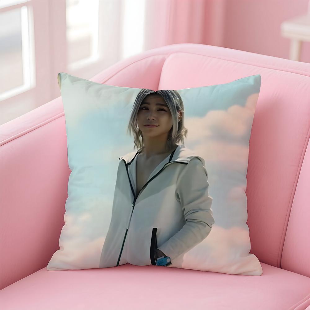 AAlice In Borderland Cushion Cover Pillow Case Soft Friendly Fabric Concealed Zipper