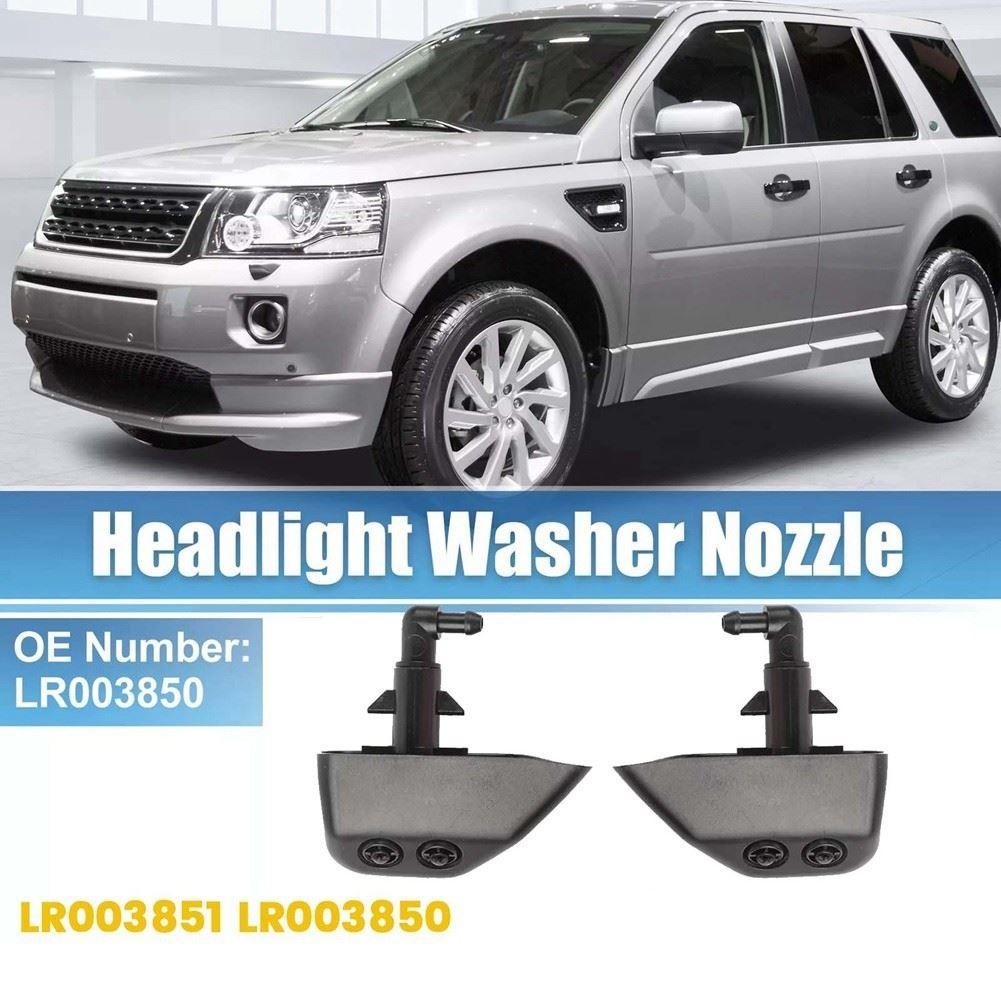 1Pair Front Headlight Washer Nozzle LR003851 LR003850 for 2 LR26249