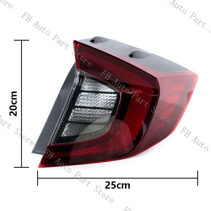 For Hyundai Sonata 10th 2020 2025 Rear Bumper Tail Light Taillamp Brake Stop Reverse Warning Reflector Lamp Taillight 92401L1000