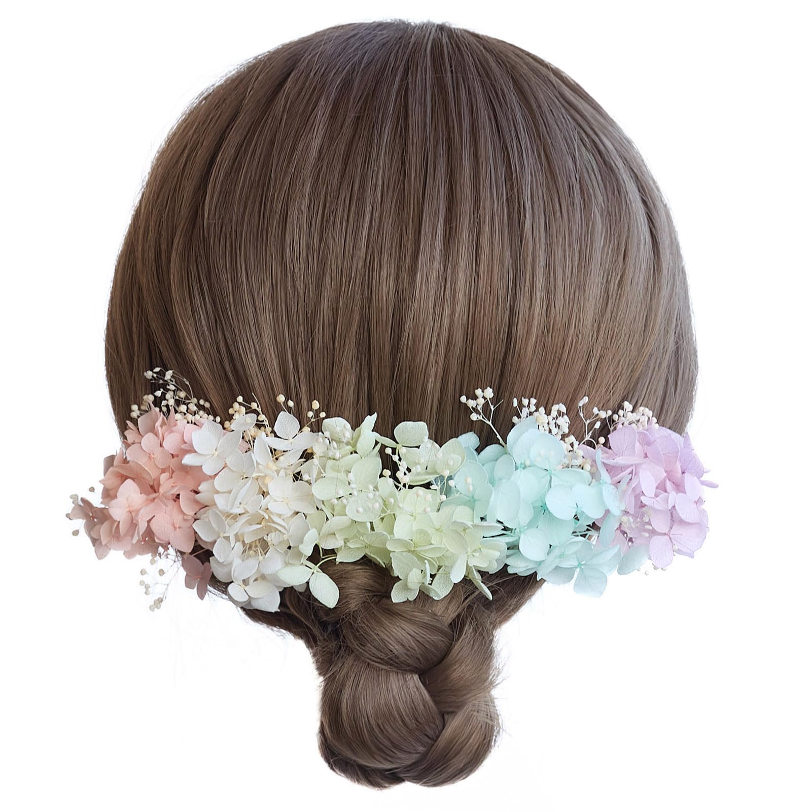 

Hair preserved wedding 5 flower decoration hair fireworks graduation shoot [R-QINYUER] ornament, headdress, flower, wedding, bridal, coming-of-age