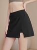 High-Waist Women's Tennis Skirt with Pockets - Summer Yoga & Golf Fitness Shorts