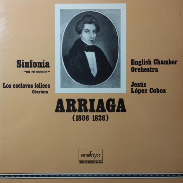 

LP Record JESUS LOPEZCOBOS ENGLISH CHAMBER Arriaga Sinfonia En Re Menor Los ENY804 ENSAYO 1974 Spain Classical Used
