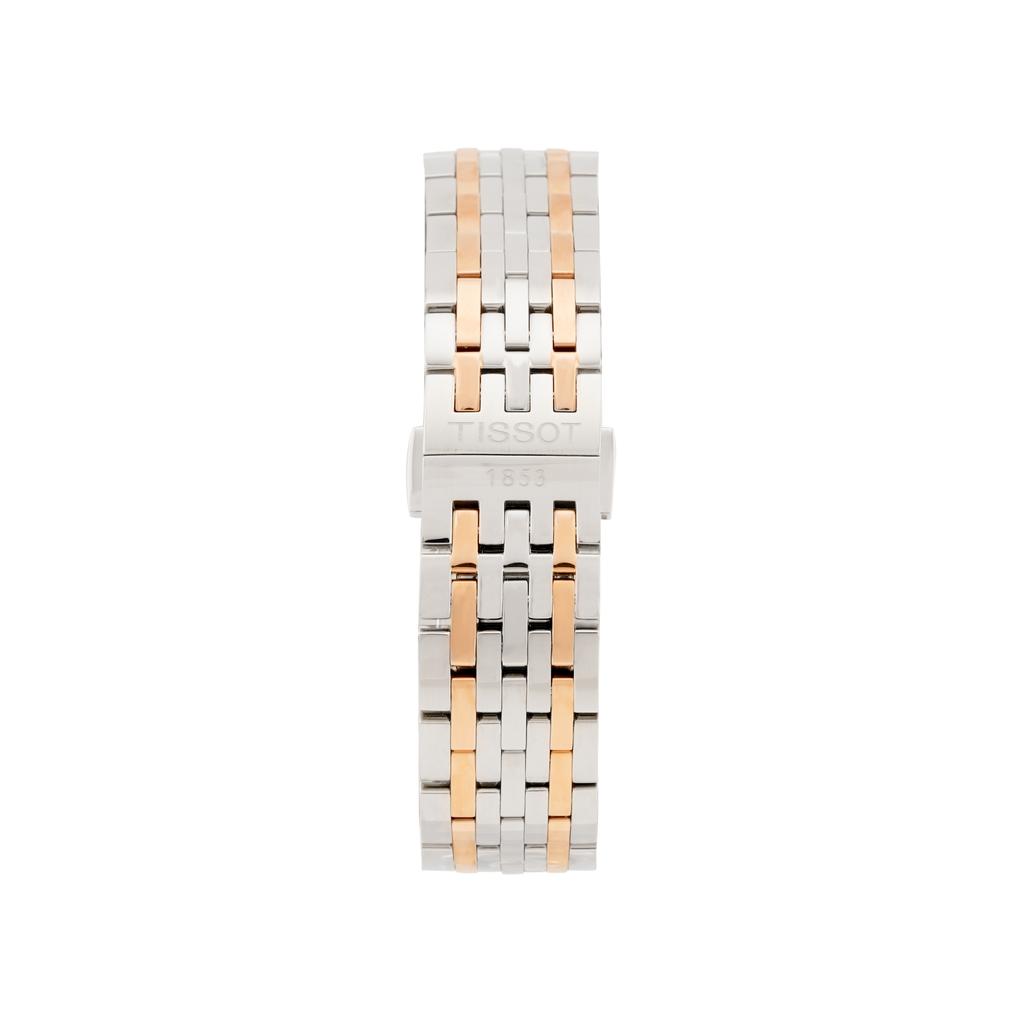 Tissot Automatik-Mechanikwerk 30m Wasserdichtigkeit Herrenuhr 39,3mm Silbernes Zifferblatt T006.407.22.033.02