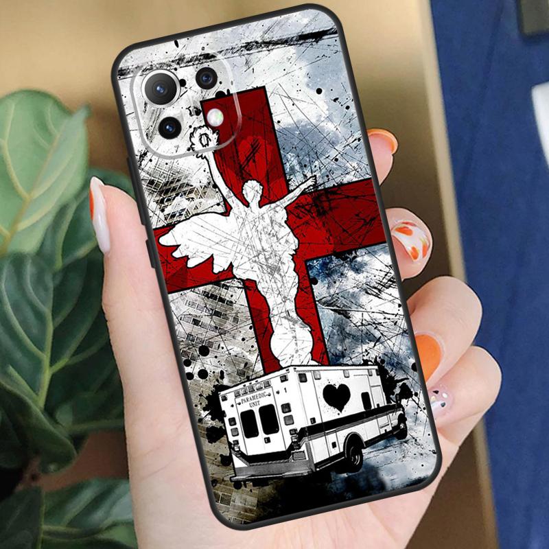 Etui Medyczne Ratunkowe EMT EMS Dla Xiaomi 15 14 Ultra 13T 14T 15T Pro 17 Pro Max POCO X7 X5 X6 F5 F6 F7 F8 Pro Pokrowiec