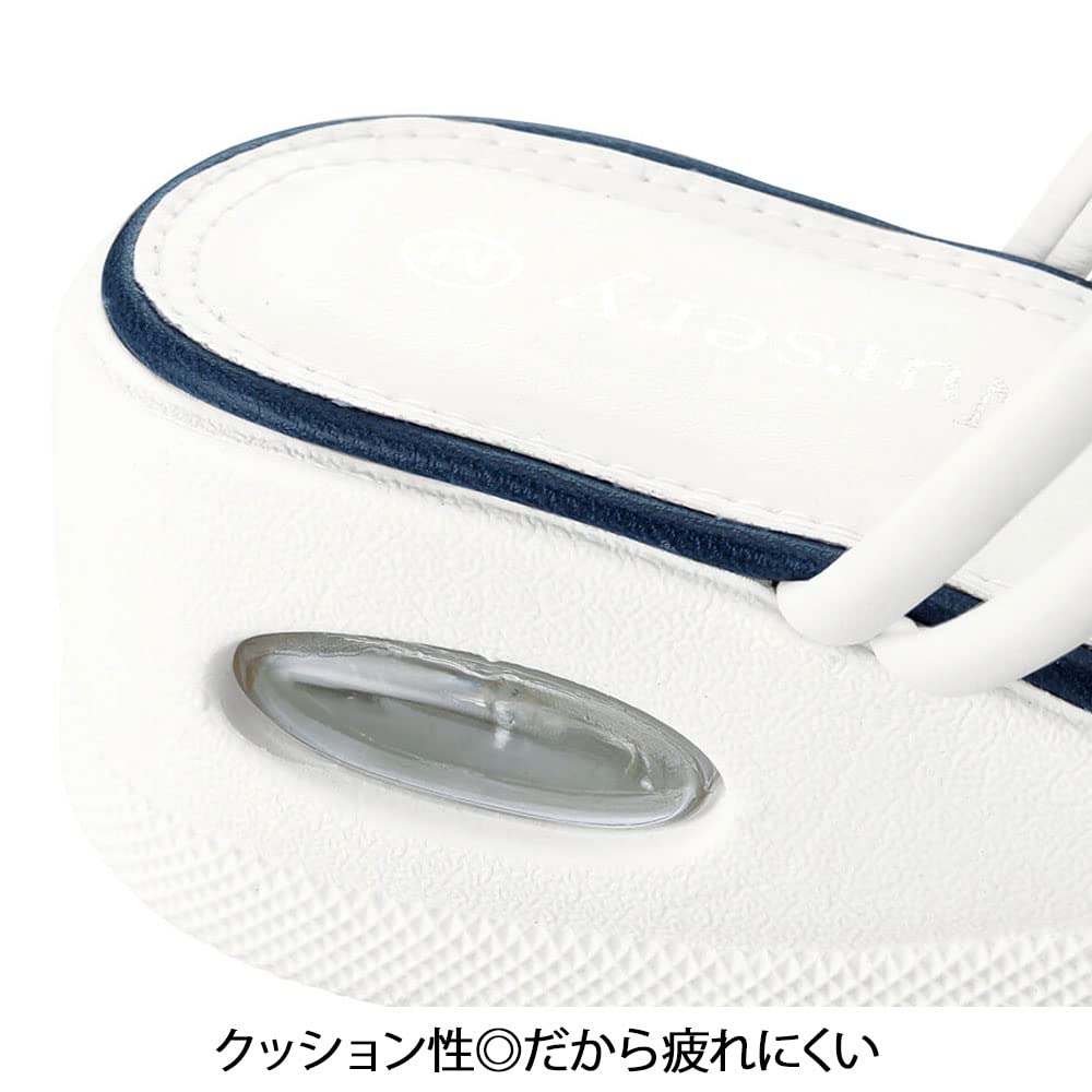 Nursery Elegant Ribbon Lightweight EVA Air Office Size Black and 9321306A Mule, Sandals, Sandals, 24, White,