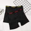 Sport Tailleband Heren Lange Boxer Briefs Telefoonzak Vochtregulerend Actief Ondergoed