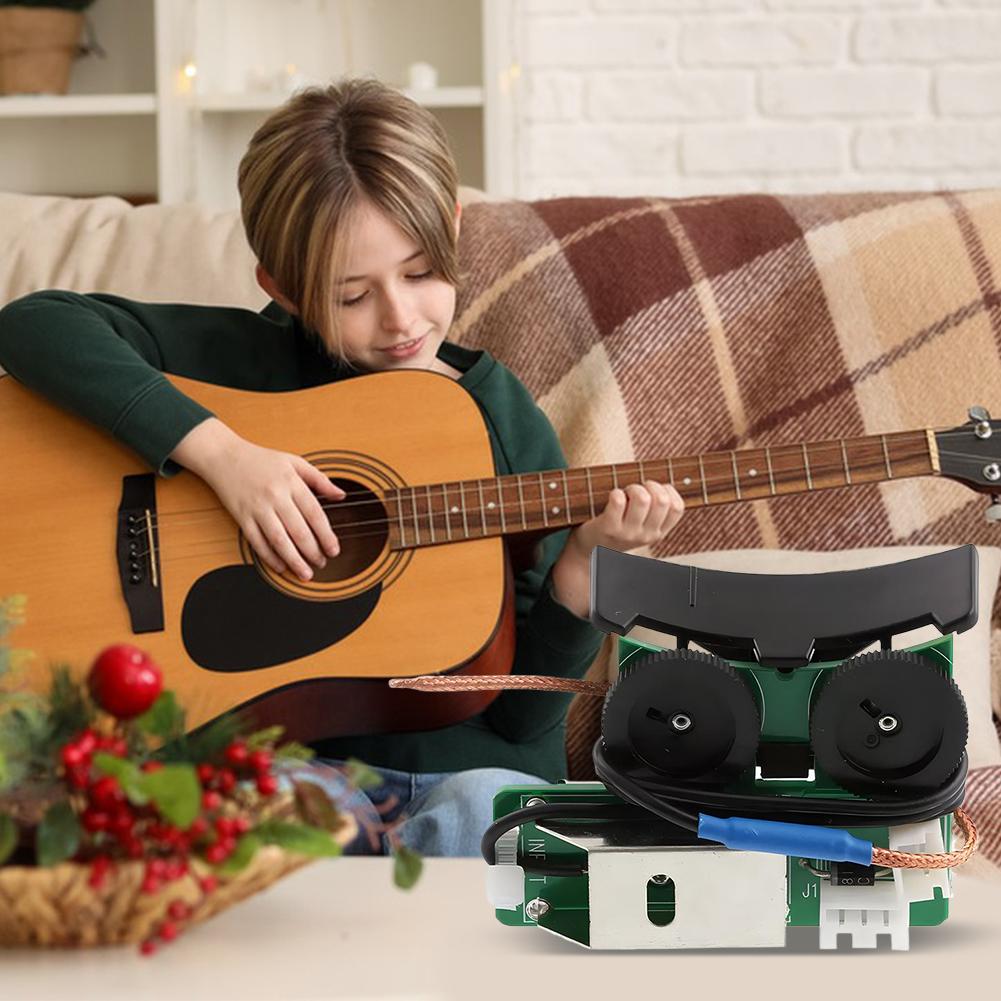 Tail Nail Pickup DIY Tuner Piezo Pickup for VT1 Classical Ukulele Acoustic Guitar