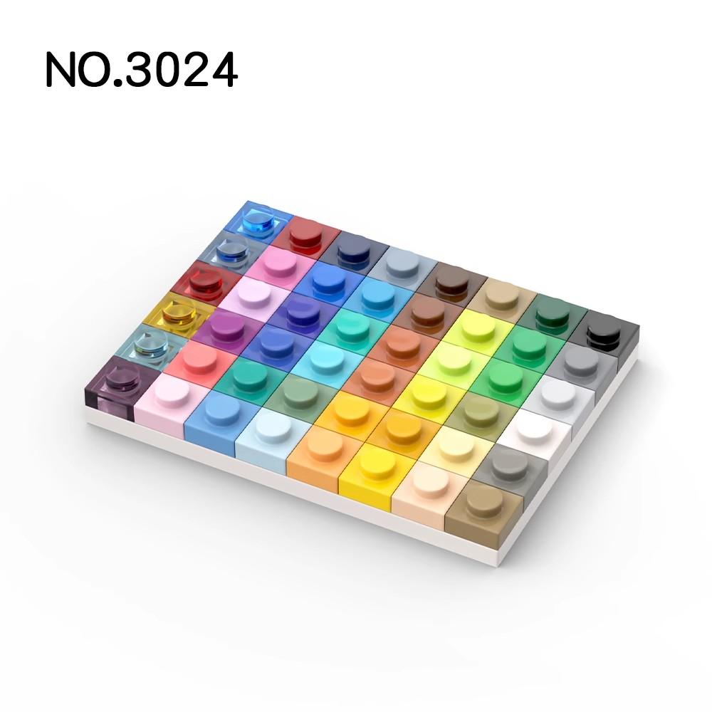 20pcs MOC Parts 3024 Plate 1 x 1 Compatible Bricks DIY Assmble Building Blocks Particle Kid Puzzle Brain Toy Gift