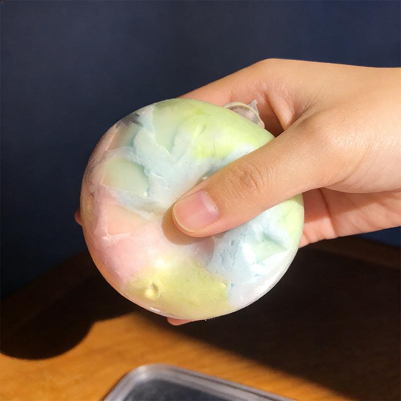 Hot Sell Creative Crispy Skin Ball Simulation Chocolate Stress Relieving Handmade Ball Squeezing Toy Soothing Relieving Stress