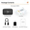 Wireless and Wired CarPlay Android Auto Ai Box Universal Car Upgrade Support Netflix YouTube Navigation GPS Mirror Link Adapter