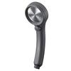 SANEI Shower Head Rainy Hand Stop Water Saving Rate 50 Ultra Fine Flow Increased Pressure Stainless Plate Gray Made Japan