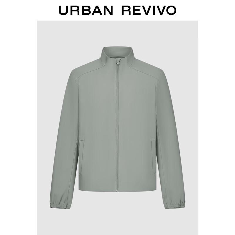 

UR 2025 Men s Casual Sporty Stand-Collar Zip Jacket L