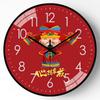 10-inch 25cm Wall Clock Living Room Home New Chinese Style Simple and Creative Chinese Style Clock Super Quiet Clock