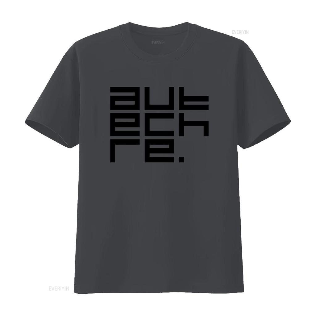 Autechre Name T Shirt White Available in Sizes S 5XL with Free UK Shipping vintage Washed Versatile Stretched