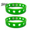 Silicone Bracelet for Children 2 Pcs Charm Bracelets Kids Adjustable