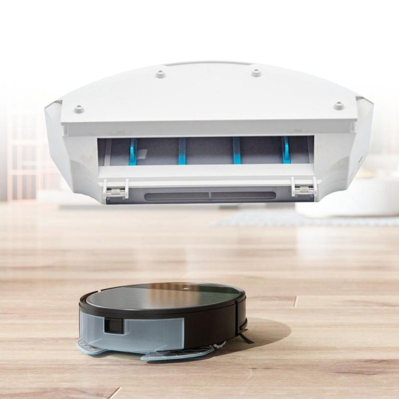Large Capacity Dust Box For 850T Mini/T7/T8 Dust Box Accessories Robot Vacuum Cleaner Sweeper Dustbin Filter Spare Part Dustbin