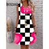 Robes Gilet 3D Mode pour Femmes Robes Quotidiennes pour Femmes Été