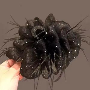Super Fairy Mesh Cloud Hair Clip Woman Sweet Starry Shark Clip Fashion Hair Accessories