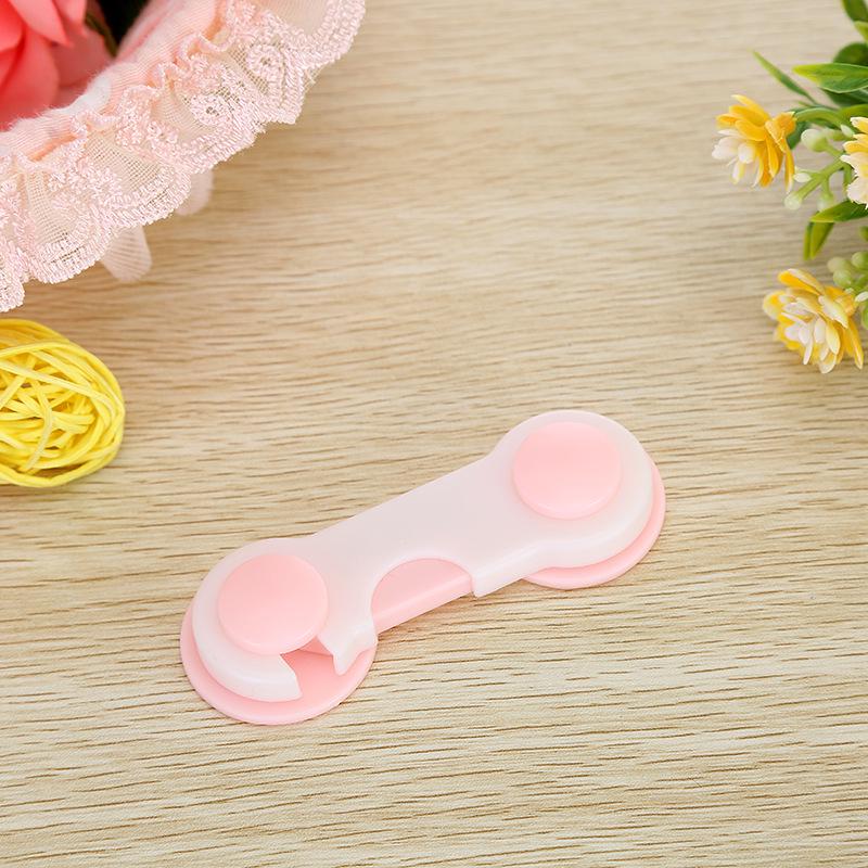 

Замки для шаф, клейкі засувки для захисту від немовлят, багатоцільові 1 шт baby рожевий колір