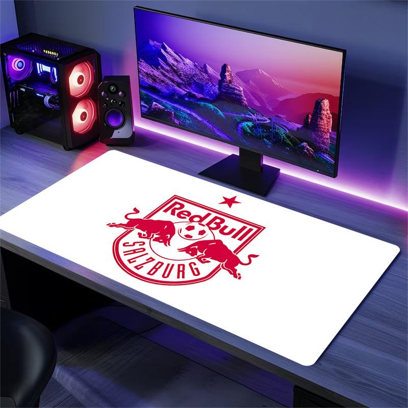 FC Red Bull Salzburg Print Cushion Non-slip Laptop Tablet Big Mousepad XXL Mat Mini PC Playmat With Lock edge