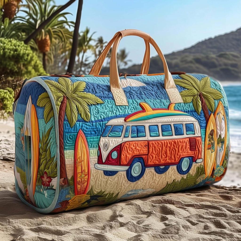 3D Bus Series Travel & Yoga Bag – Women's Handbag & Fitness Tote