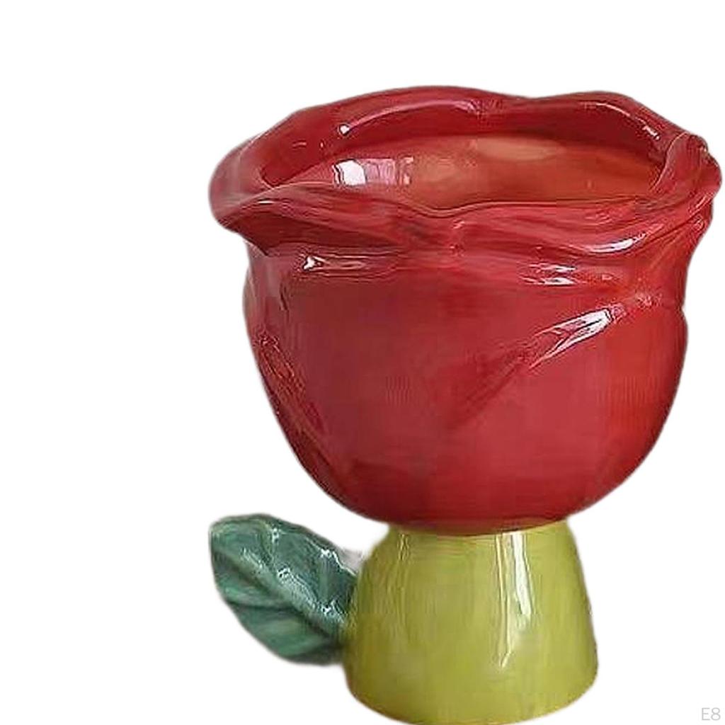 Ceramic Sundae Cups for Ice Cream And Milkshakes 250ml Dessert Bowls