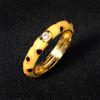 Enamel Colored Glue Ring European and American Tree Vine Colored Leopard Print Butterfly Insect Colorful Ring