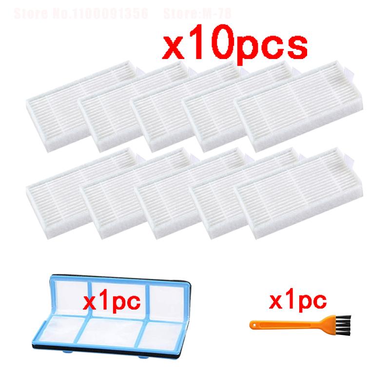 Side Brush Primary Dust Filter Mop Cloth Hepa Filter For Ilife V5 V5s V3 V3s V5pro V50 V55 X5 V5s Pro Robot Vacuum Cleaner Parts