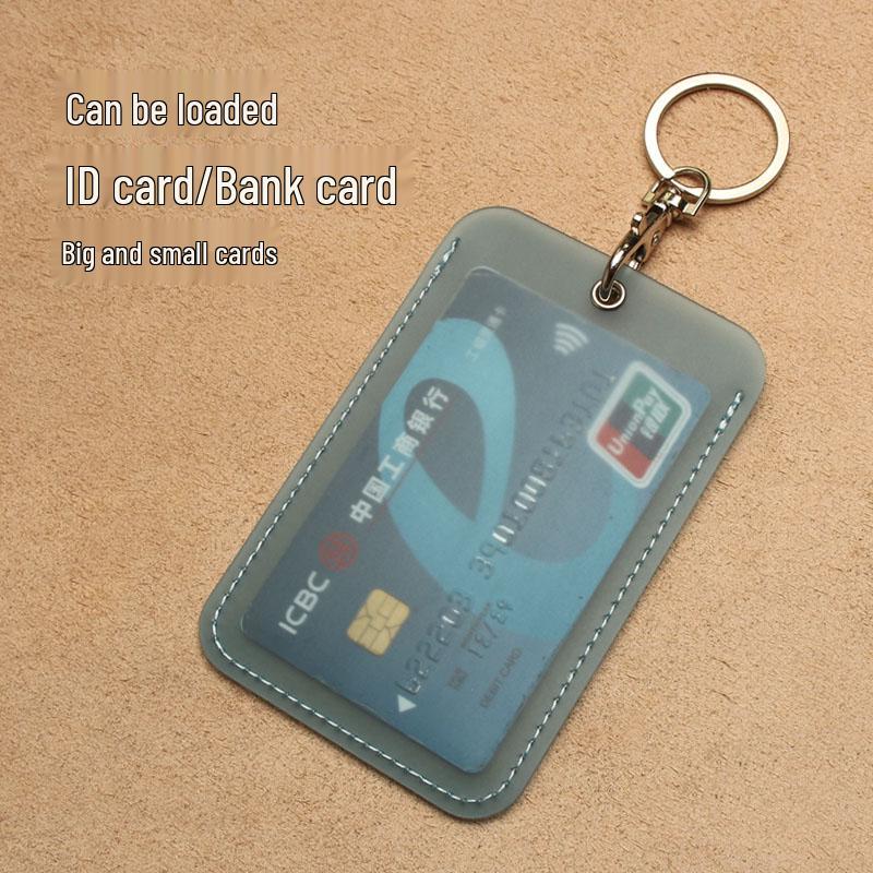 Transparenter tropfenförmiger Ausweishalter & Aufzugskartenhülle