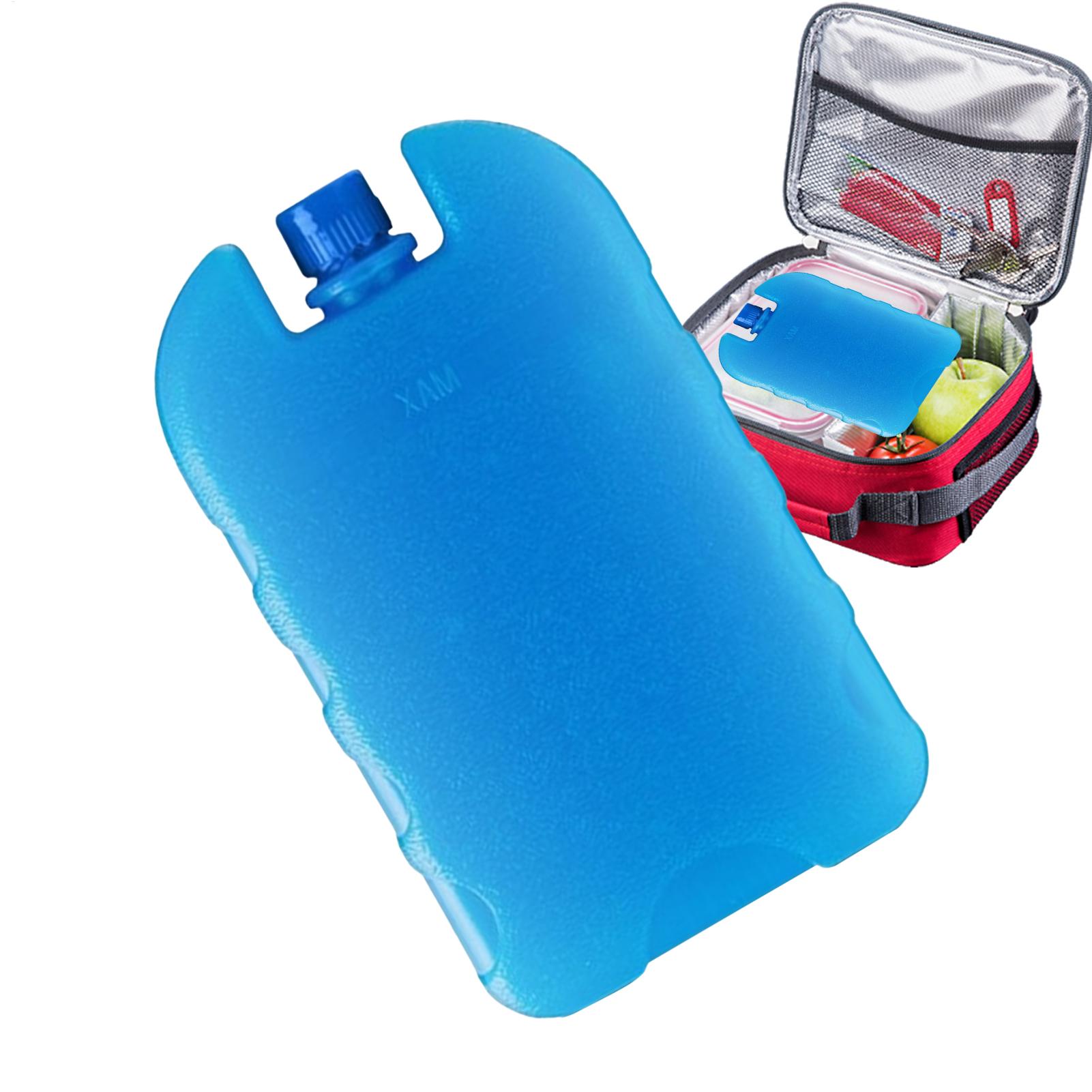 

Cooler Ice Pack Air Conditioning Freezer Bag Long-Lasting Ice Bag for Home Breastfeeding Kitchen Picnic Travel Car Beach Cooling синий