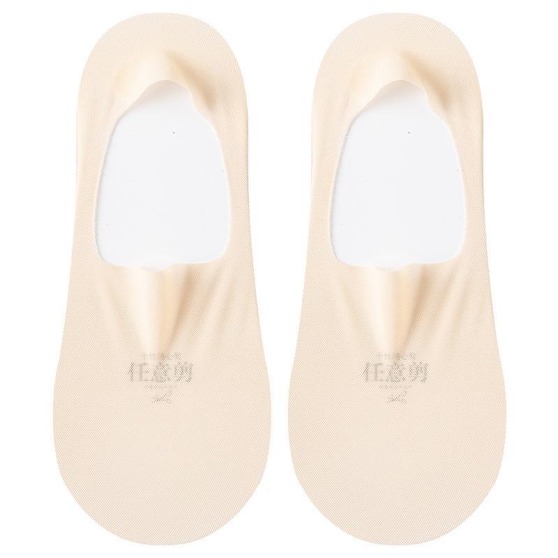 Women's Summer Thin Mesh Thin Breathable Ice Silk Invisible Socks