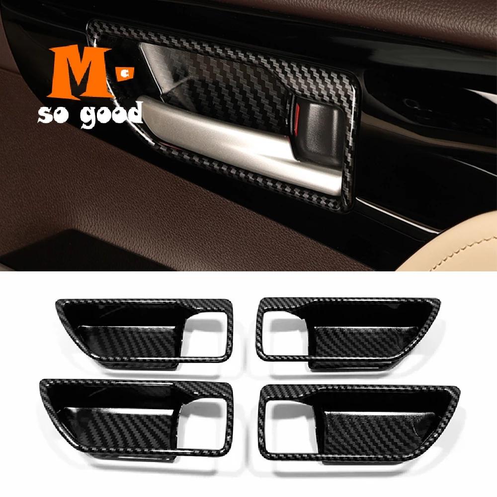 Auto Vordersitz Armlehne Box Panel Dekor Aufkleber Abdeckung Trim Carbon Für Toyota Highlander 2022 Innen