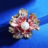 Brosche im chinesischen Stil, edle Pfingstrose, groß, Damenmantel, Cheongsam, Kragennadel, Cardigan-Mantel-Anstecknadel