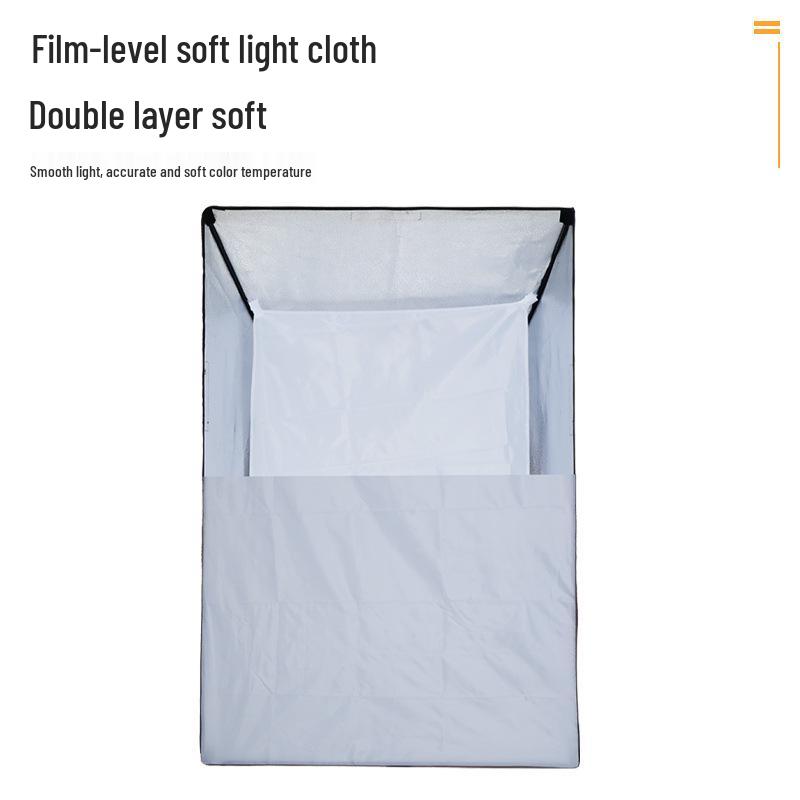 8-Shadow 60x90 Softbox with Universal Bowens Mount for Live Broadcast and Film Lighting