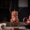 Lucky Dragon Burner Year of the Dragon Zodiac Purple Sand Incense Burner Household Indoor Aromatherapy Sandalwood Burner Aromatherapy Burner Ornament