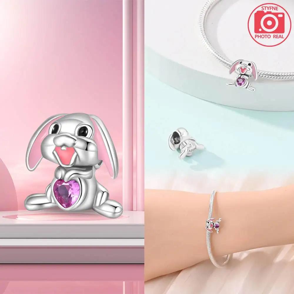 Coppercute Mouse Charms Beads For Originalbracelet Necklace Jewelry Making