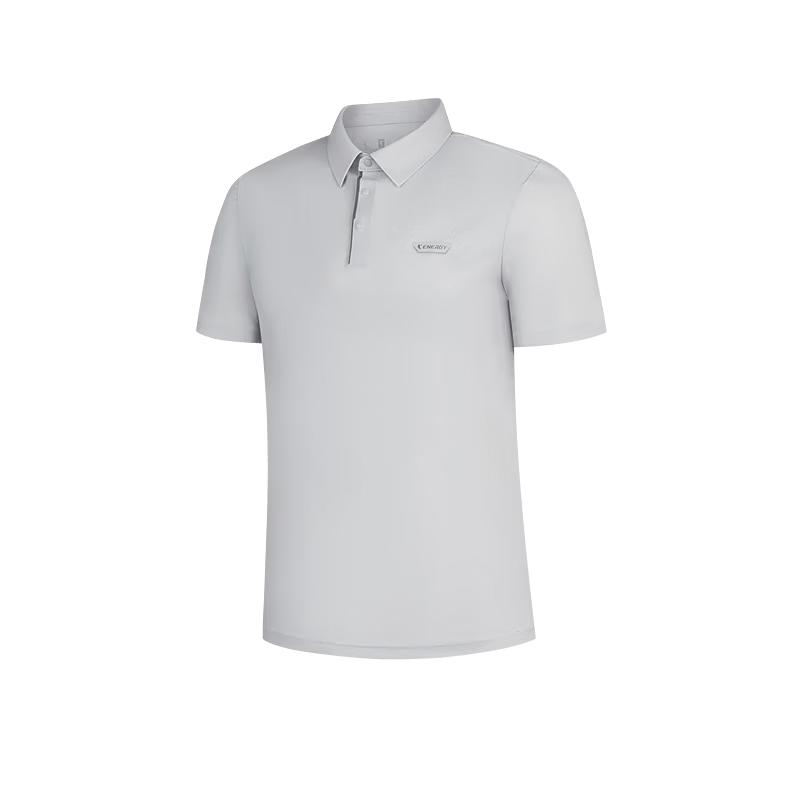 Jordan Men s Ice-Feel Breathable Polo Shirt QDEHS3252021 4XL ледниковый серый